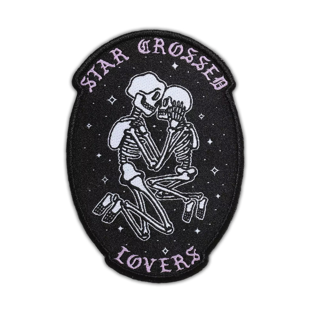 STAR CROSSED SKELETON LOVERS PATCH