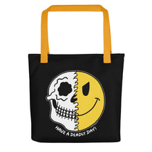 DEADLY DAY TOTE BAG