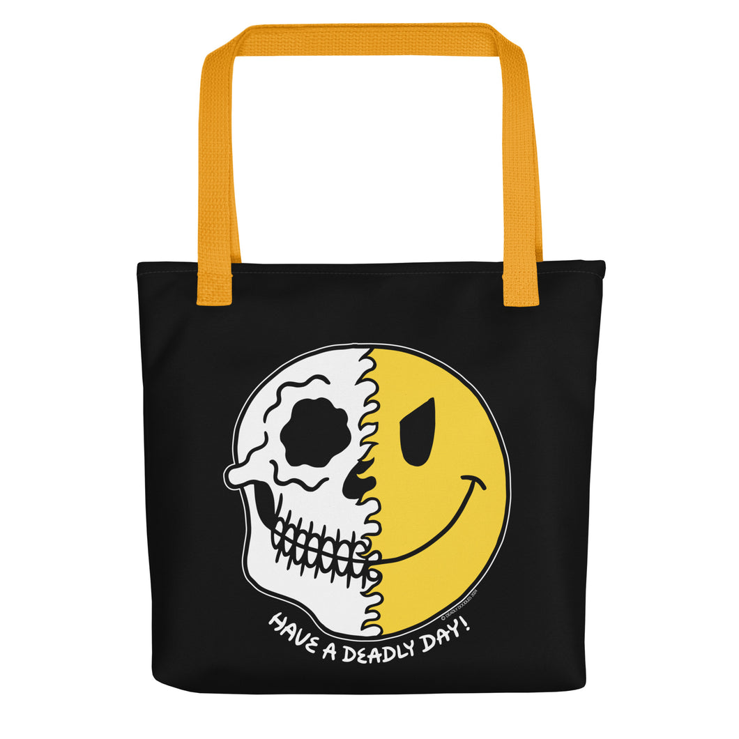 DEADLY DAY TOTE BAG