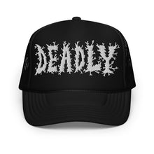 DEADLY METAL TRUCKER HAT (BLACK)