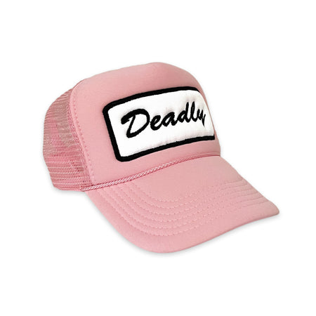 DEADLY TRUCKER HAT (PINK)